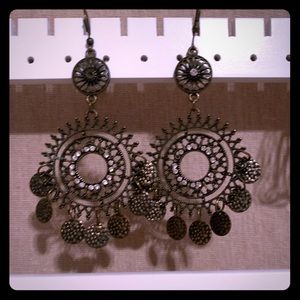 Art Deco Statement Earrings
